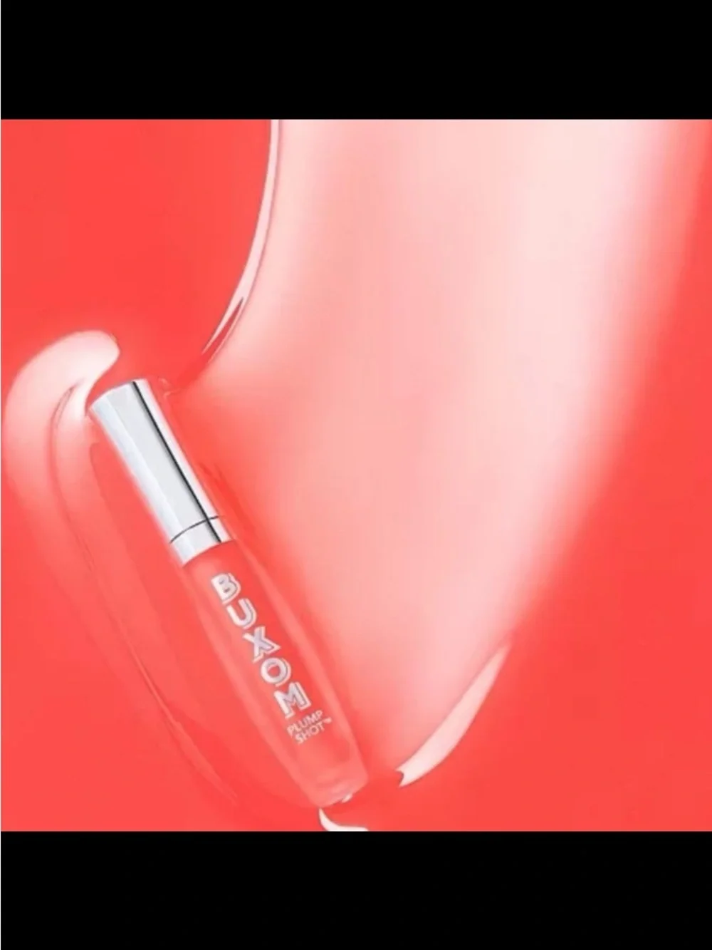 New without box -BUXOM Plump Shot Lip Gloss — in Koral Kiss